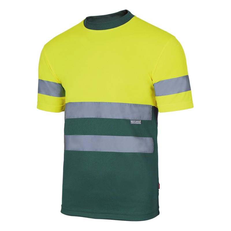 305506 CAMISETA TÉCNICA BICOLOR AV