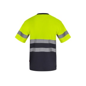 305613 CAMISETA ALGODÓN BICOLOR MC AV