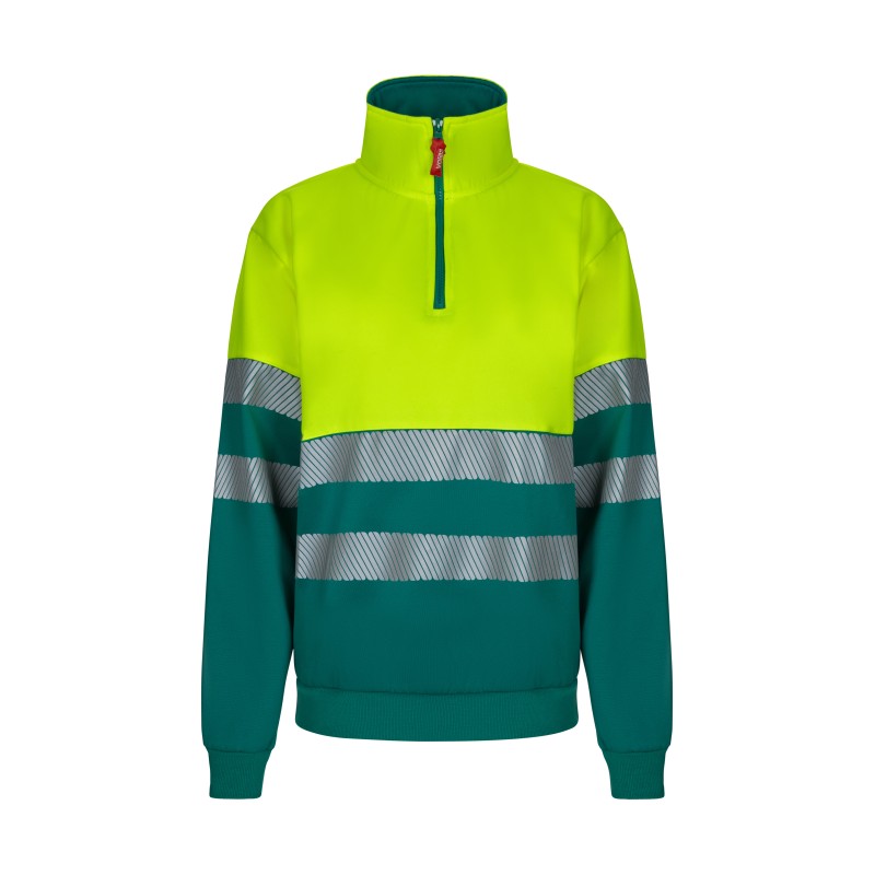 305703 SUDADERA BICOLOR CREMALLERA RS