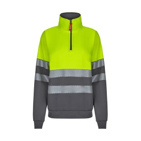 305703 SUDADERA BICOLOR CREMALLERA RS