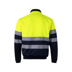 305703 SUDADERA BICOLOR CREMALLERA RS