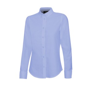 405005S CAMISA OXFORD ML MUJER