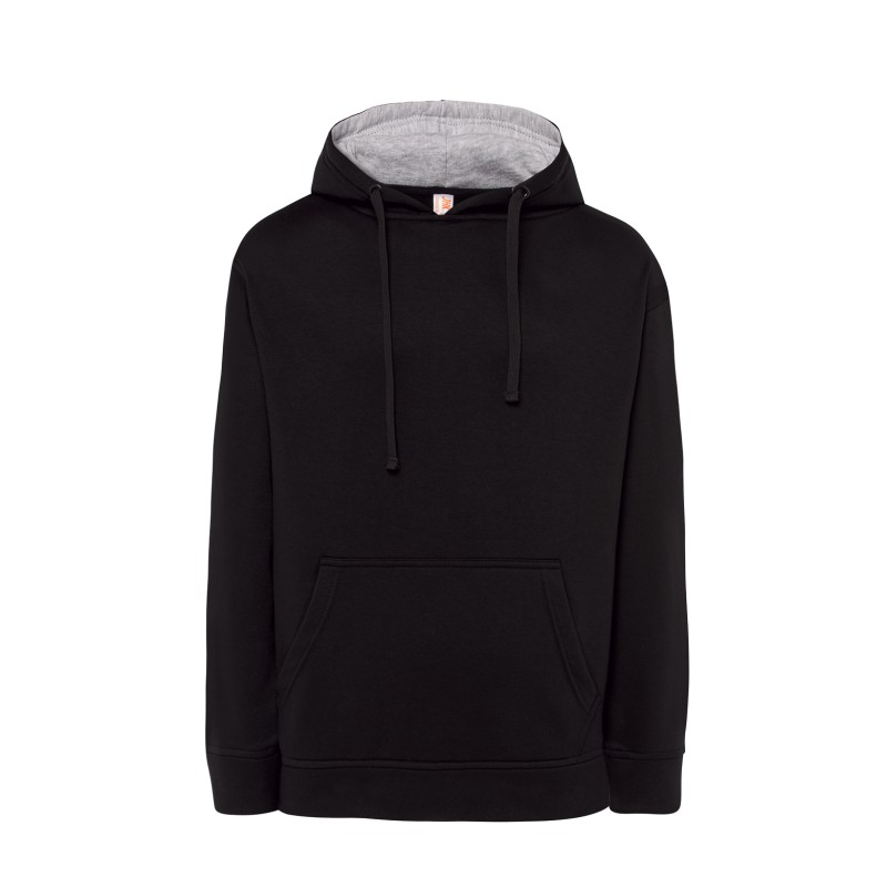 Unisex Ocean Hooded Contrast Kangaroo