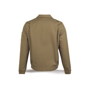 Chaqueta beige poliéster/algodón de 245 g.