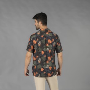 CAMISA HOMBRE CUELLO SOLAPA HAWAI