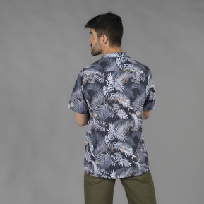 CAMISA HOMBRE CUELLO SOLAPA HAWAI