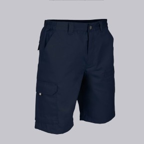 BERMUDA UNISEX MULTIBOLSILLOS ELASTICA ARCE