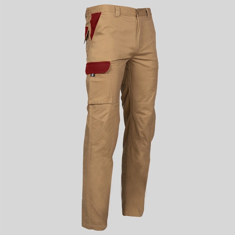 PANTALON UNISEX MULTIBOLSILLOS ELASTICO ARCE COMBINADO