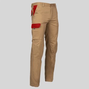 PANTALON UNISEX MULTIBOLSILLOS ELASTICO ARCE COMBINADO