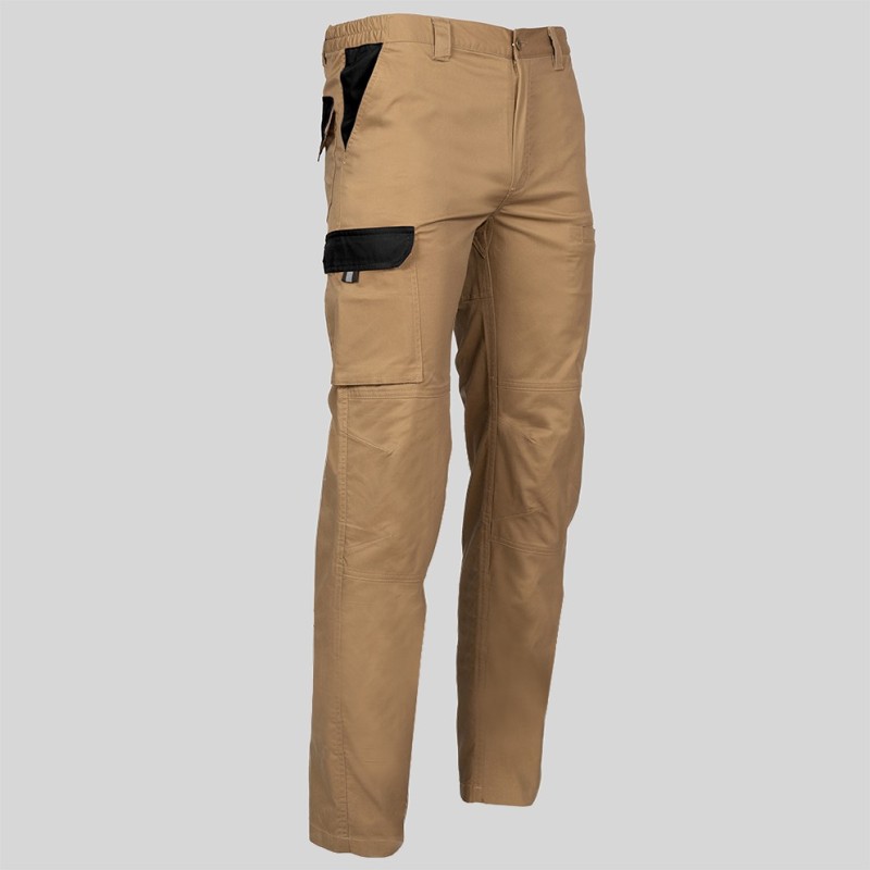 PANTALON UNISEX MULTIBOLSILLOS ELASTICO ARCE COMBINADO