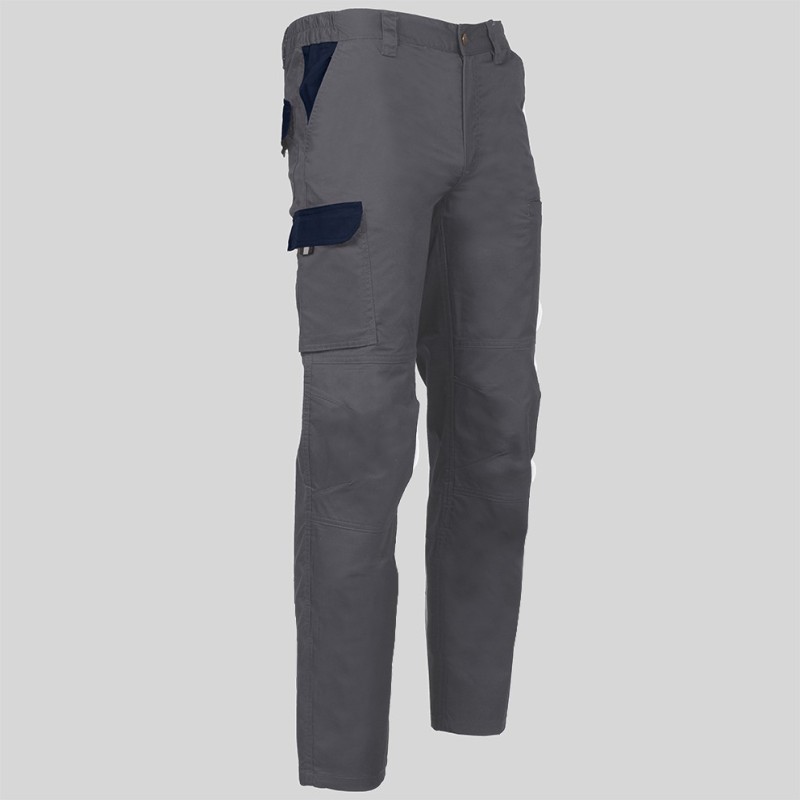 PANTALON UNISEX MULTIBOLSILLOS ELASTICO ARCE COMBINADO