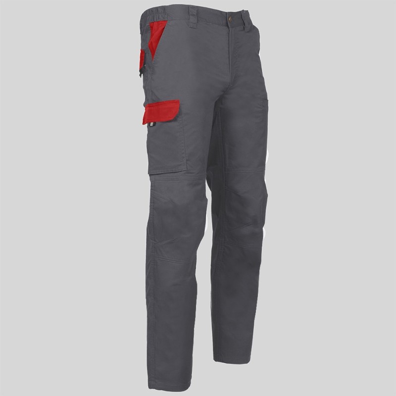 PANTALON UNISEX MULTIBOLSILLOS ELASTICO ARCE COMBINADO