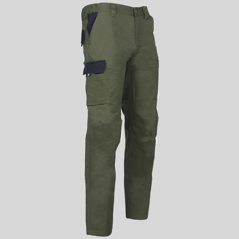 PANTALON UNISEX MULTIBOLSILLOS ELASTICO ARCE COMBINADO