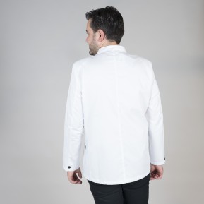 CHAQUETA HOMBRE CUELLO MAO BLANCA