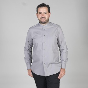 CAMISA HOMBRE CUELLO MAO M/LARGA