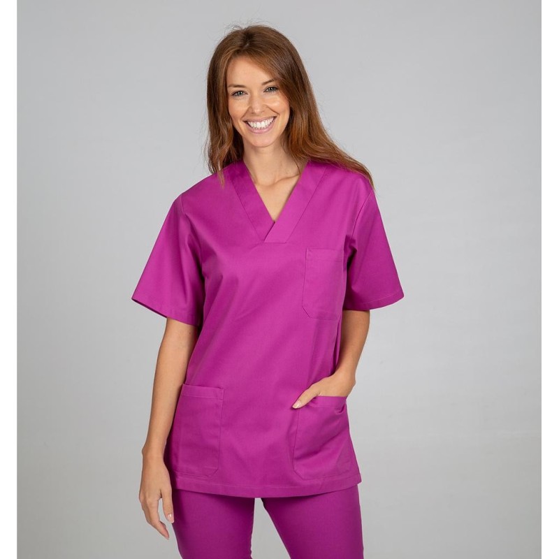 BLUSA SANITARIA UNISEX PICO COLORES