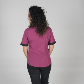 BLUSA MUJER C/MAO M/C COMBI