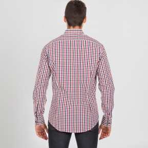 CAMISA HOMBRE VICENZO SLIM FIT VICHY